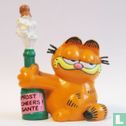 Garfield with champagne bottle - Image 1