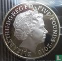 United Kingdom 5 pounds 2010 (PROOF - silver) "Winston Churchill" - Image 1