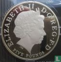 Verenigd Koninkrijk 5 pounds 2010 (PROOF - zilver) "Countdown to London 2012" - Afbeelding 2