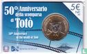 Italië 5 euro 2017 (coincard) "50th anniversary of the death of Totò" - Afbeelding 1