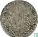 France 1 ecu 1782 (A) - Image 1