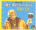 St. Bernardus Abt 12 variant achteretiket - Afbeelding 1