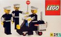 Lego 256-1 Police Officers and Motorcycle - Afbeelding 1