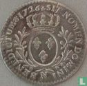 France ½ écu 1726 (N) - Image 1