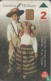 Latvian National Costumes - Vidzeme - Afbeelding 1