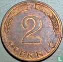 Allemagne 2 pfennig 1982 (J) - Image 2