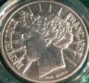 France 100 francs 1988 (Piedfort - silver) "Fraternity" - Image 2
