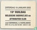 15e ruildag Belgische bierviltjes en attributen club - Bild 1