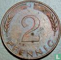 Germany 2 pfennig 1979 (J) - Image 2