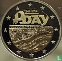 Frankrijk 2 euro 2014 (PROOF) "D-Day 70 years" - Afbeelding 1