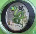 Niue 1 dollar 2013 (PROOF) "Year of the snake" - Afbeelding 2