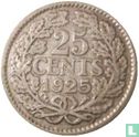 Nederland 25 cents 1925 - Afbeelding 1