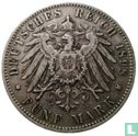 Bavaria 5 mark 1898 - Image 1