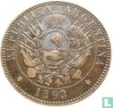 Argentinië 2 centavos 1893