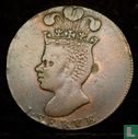 Barbadoes  1 penny  1792 (pineapple) - Afbeelding 2