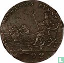 Barbadoes  1 penny  1792 - Afbeelding 1