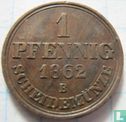 Hannover 1 pfennig 1862 - Image 1