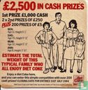 £2.500 in cash prizes - Image 1