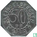 Bad Mergentheim 50 pfennig 1920 - Afbeelding 1