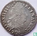 France 10 sols 1704 (H) - Image 1