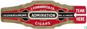 S. Fernandez & Co. Admiration Cigars - E. Regensburg & Sons, Mfrs - Reg. U.S.pat. off - Afbeelding 1