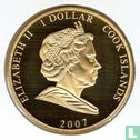 Cookeilanden 1 dollar 2007 "10th anniversary of the death of Lady Diana" - Afbeelding 1