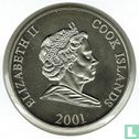 Cookeilanden 1 dollar 2001 "2002 Winter Olympics - Salt Lake City" - Afbeelding 1