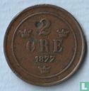 Sweden 2 öre 1877 (Large letters) - Image 1