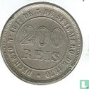 Brazil 200 réis 1874 - Image 2