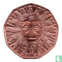 Austria 5 euro 2018 (copper) "Lion’s strength" - Image 1