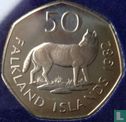 Falklandeilanden 50 pence 1982 - Afbeelding 1