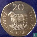 Falkland Islands 20 pence 1982 - Image 1