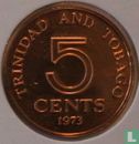 Trinidad en Tobago 5 cents 1973 (PROOF) - Afbeelding 1