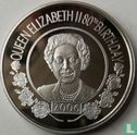 Sint-Helena 50 pence 2006 "80th Birthday of Queen Elizabeth II" - Afbeelding 1