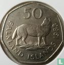 Falkland Islands 50 pence 1983 - Image 1