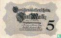 Reichsschuldenverwaltung, 5 Mark 1914 (P.47 - Ros.48b - Afbeelding 1