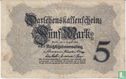 Reichsschuldenverwaltung, 5 Mark 1914 (P.47 - Ros.48c) - Afbeelding 1