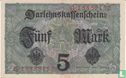 Reichsschadenverwaltung, 5 marks 1917 (P.56b- Ros.54b) - Image 2