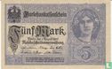 Reichsschuldenverwaltung, 5 mark 1917 (P.56b - Ros.54c) - Afbeelding 1