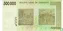 Zimbabwe 500,000 Dollars 2008 - Image 2