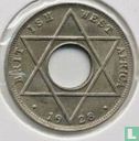 Afrique de l'Ouest britannique 1/10 penny 1928 (sans marque d'atelier) - Image 1