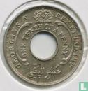 Afrique de l'Ouest britannique 1/10 penny 1928 (sans marque d'atelier) - Image 2