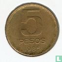 Argentinië 5 pesos 1985 - Afbeelding 1