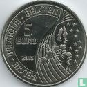 België 5 euro 2015 "Mons - European Capital of Culture" - Afbeelding 1