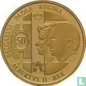 Belgique 100 euro 2009 (BE) "50th Royal Wedding anniversary Albert II and Paola" - Image 2