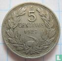 Chili 5 centavos 1927 - Afbeelding 1