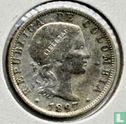 Kolumbien 10 Centavo 1897 - Bild 1