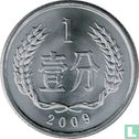Chine 1 fen 2009