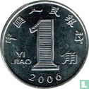 China 1 jiao 2006 - Image 1