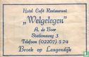 Hotel Café Restaurant "Welgelegen" - Afbeelding 1